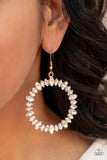 Paparazzi Glowing Reviews - Gold Earrings Convention 2021