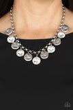 Paparazzi Spot On Sparkle - White Necklace Convention 2021