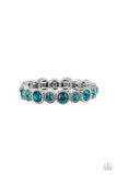 Paparazzi Phenomenally Perennial - Blue Bracelet