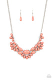 Paparazzi Secret GARDENISTA - Pink Necklace Convention Exclusive 2021