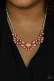 Paparazzi Secret GARDENISTA - Pink Necklace Convention Exclusive 2021