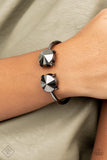 Paparazzi Spark and Sizzle - Black Bracelet