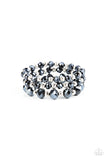 Paparazzi Eiffel Tower Tryst - Blue Bracelet