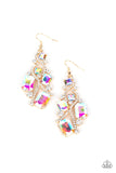 Paparazzi Interstellar Illumination - Multi Iridescent Earrings