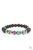 Paparazzi Mega Metamorphic - Multi Oil Spill Bracelet
