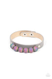 Paparazzi Saturn Safari - Silver Oil Spill Bracelet