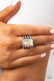 Paparazzi Expect Heavy REIGN - Multi Iridescent Ring