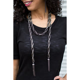 SCARFed for Attention - Gunmetal - The Jewelry Box Collection 