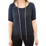 SCARFed for Attention - Gunmetal - The Jewelry Box Collection 