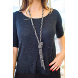 SCARFed for Attention - Gunmetal - The Jewelry Box Collection 
