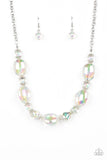 Paparazzi Prismatic Magic - Multi Iridescent Necklace
