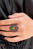Paparazzi Astral Attitude - Multi Oil Spill Ring
