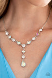 Paparazzi Forget the Crown - Multi Iridescent Necklace