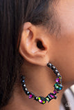 Paparazzi New Age Nostalgia - Multi Hoop Earrings