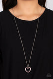 Paparazzi Dainty Darling - Pink Necklce