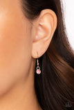 Paparazzi Dainty Darling - Pink Necklce