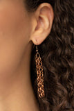 Paparazzi In The MANE-stream - Copper Necklace - The Jewelry Box Collection 