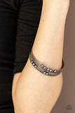 Paparazzi Stack Challenge - Black Bracelet - The Jewelry Box Collection 