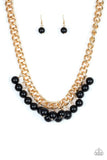 Paparazzi Get Off My Runway - Gold Necklace - The Jewelry Box Collection 