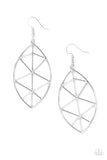 Paparazzi Unbreakable - Silver Earrings
