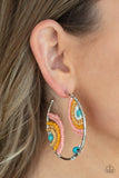 Paparazzi Rainbow Horizons - Multi SeedBead Earrings
