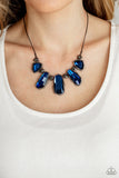 Paparazzi Cosmic Cocktail - Blue Necklace