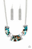 Paparazzi HAUTE-Blooded Blue Necklace