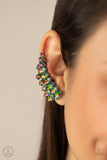Paparazzi Explosive Elegance - Multi Oil Spill Ear Crawler