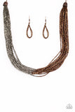 PAPARAZZI FLASHY FASHION - COPPER Necklace