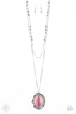 Paparazzi Paparazzi Endlessly Enchanted - Pink Necklace Fashion Fix May 2020 - The Jewelry Box Collection 