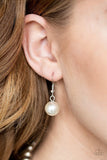 Paparazzi Hollywood HAUTE Spot White Necklaces - The Jewelry Box Collection 