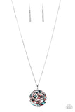 Paparazzi Metro Mosaic Multi Acrylic Necklace - The Jewelry Box Collection 