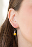 Paparazzi Modern Majesty Yellow Necklace - The Jewelry Box Collection 