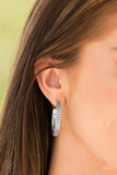 Paparazzi Playfully Pervuvian Silver Hoop Earring