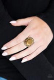 Paparazzi Ring Queen Sheen Brass