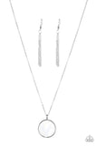 Paparazzi Shimmering Seashores - White Necklace - The Jewelry Box Collection 