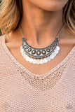 Paparazzi CHIMEs UP Necklace and matching earrings