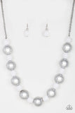Paparazzi Top Pop White Necklace and Matching Earrings
