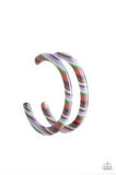 Paparazzi HAUTE-Blooded Multi Earrings - The Jewelry Box Collection 