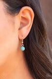 Paparazzi Desert Tranquility blue turquoise necklace & Earrings