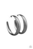 Paparazzi HOOPS! I DID IT AGAIN - BLACK - The Jewelry Box Collection 