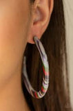 Paparazzi HAUTE-Blooded Multi Earrings - The Jewelry Box Collection 