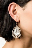 Paparazzi All Rise For Her Majesty Earrings - The Jewelry Box Collection 