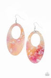 Paparazzi Rainbow Springs - Multi Acrylic Earring - The Jewelry Box Collection 