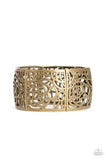 Paparazzi Victorian Variety - Brass Bracelet