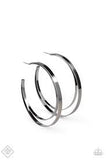 Paparazzi Moon Child Metro - Hoop Earrings