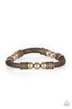 Paparazzi Talk Some SENSEI - Brass- Bracelet