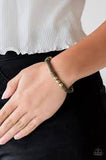 Paparazzi Talk Some SENSEI - Brass- Bracelet