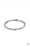Paparazzi - Glitzy Gleam Black Bracelet - The Jewelry Box Collection 