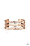 Paparazzi Stack Shack - Rose Gold Bracelet